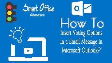How To Insert Voting Options in a Email Message in Microsoft Outlook?