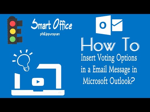 How To Insert Voting Options in a Email Message in Microsoft Outlook?