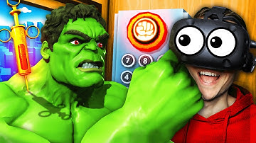 Creating GIANT INCREDIBLE HULK In VIRTUAL REALITY (Floor Plan VR Funny Gameplay)