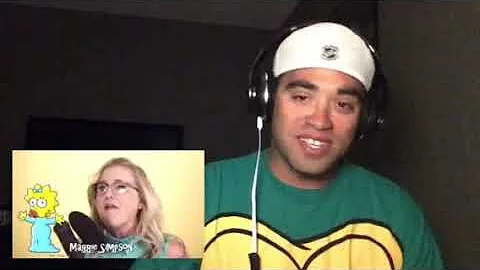 My own reaction to Nancy Cartwright does 7 Simpson characters under 40 seconds
