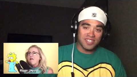 My own reaction to Nancy Cartwright does 7 Simpson characters under 40 seconds