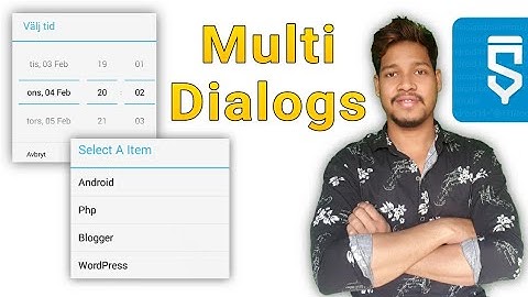 multi dialog  project in sketchware hindi videos/Aauraparti