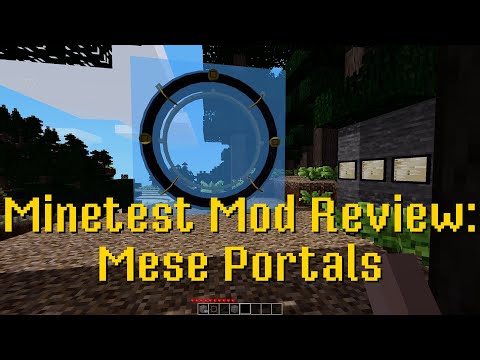 Minetest Mod Review: Mese Portals