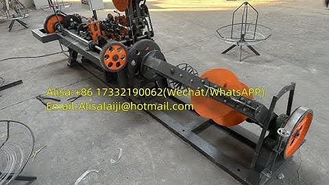 High Speed Barbed Wire Making Machine CSA,CSB,CSC