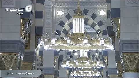 تلاوة صلاة التهجد ، الليلة الثامنة والعشرون من المسجد النبوي 27 رمضان 1441 | الشيخ عبدالله البعيجان