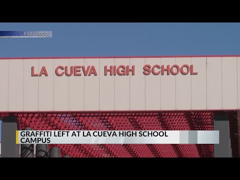 APS: La Cueva High School vandalized with graffiti