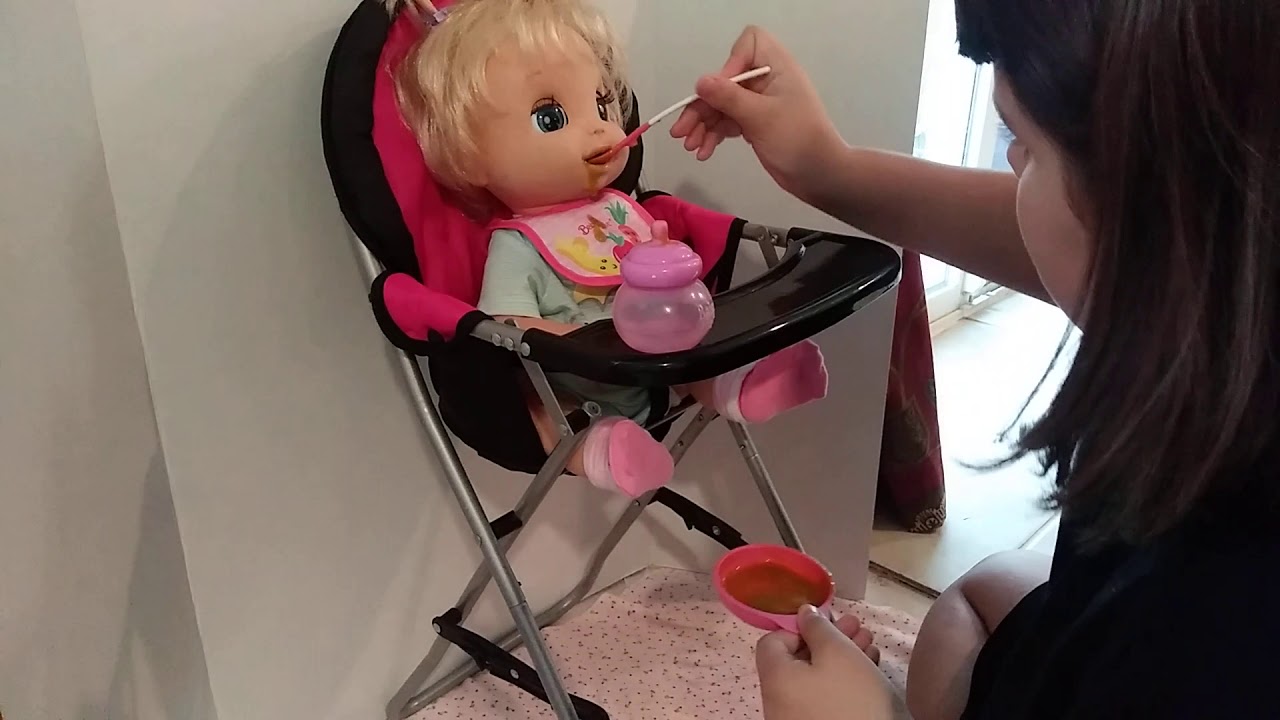 Baby Alive 2006 soft face first speeding but her batteries die!?😯 YouTube