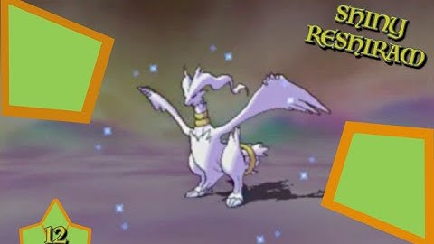 SHINY RESHIRAM [ORAS] Shiny #12 in Gen 6 - 6 SOFT RESETS