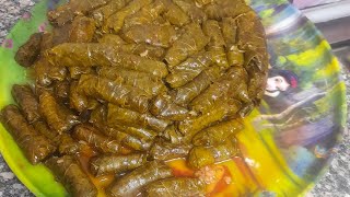 ورق العنب بطريقة جبااااارة وطعم حكاية وخلطة سرية من عندي #food #ورق عنب @user-jw9sc1ln5y