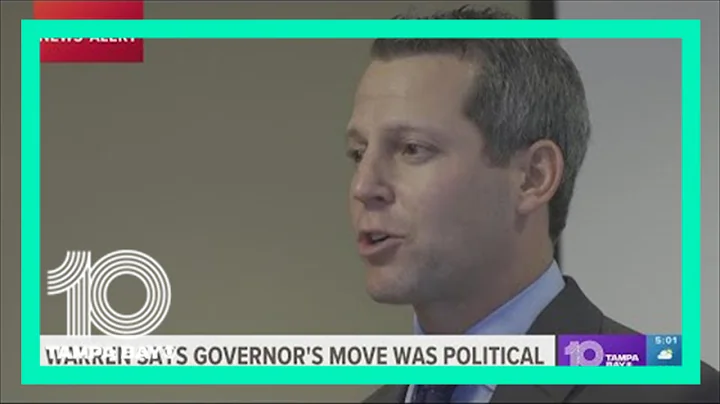 Andrew Warren accuses DeSantis of 'presidential' m...