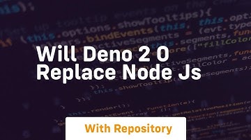 will deno 2 0 replace node js