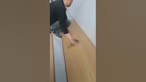 China supplier -- laminate flooring installation video