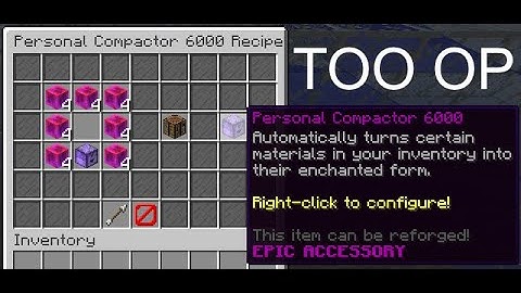 The Personal Compactor 6000 | Hypixel Skyblock Ep.32