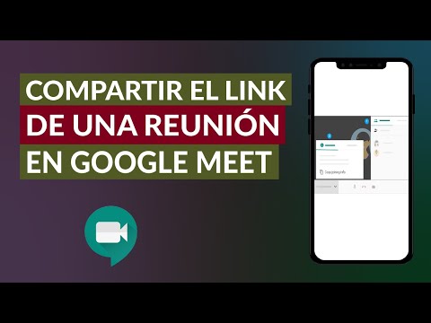 Cómo Compartir el Link de una Reunión en Google Meet ¡Muy Fácil!