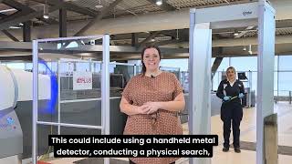 Catsa-What Should I Expect When I Go Through The Walk Through Metal Detector Or Full Body Scanner?