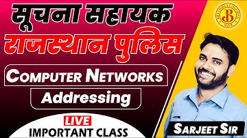 Computer Networks | Addressing | IP Address | MAC Address | PORT Address | Sarjeet Sir | IA |
