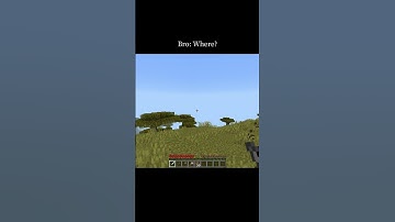 Bro with low render distance🥀 #minecraft #gaming #shorts