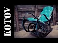 кресло-качалка. rocking chair restoration. timelapse.