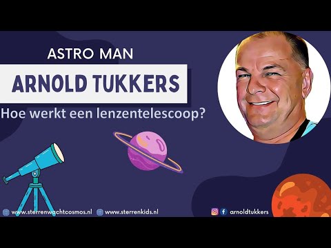 Hoe werkt een lenzentelescoop?