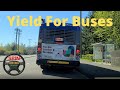 How to YIELD to buses? Should i stay or should i go? [BURNABY BC]