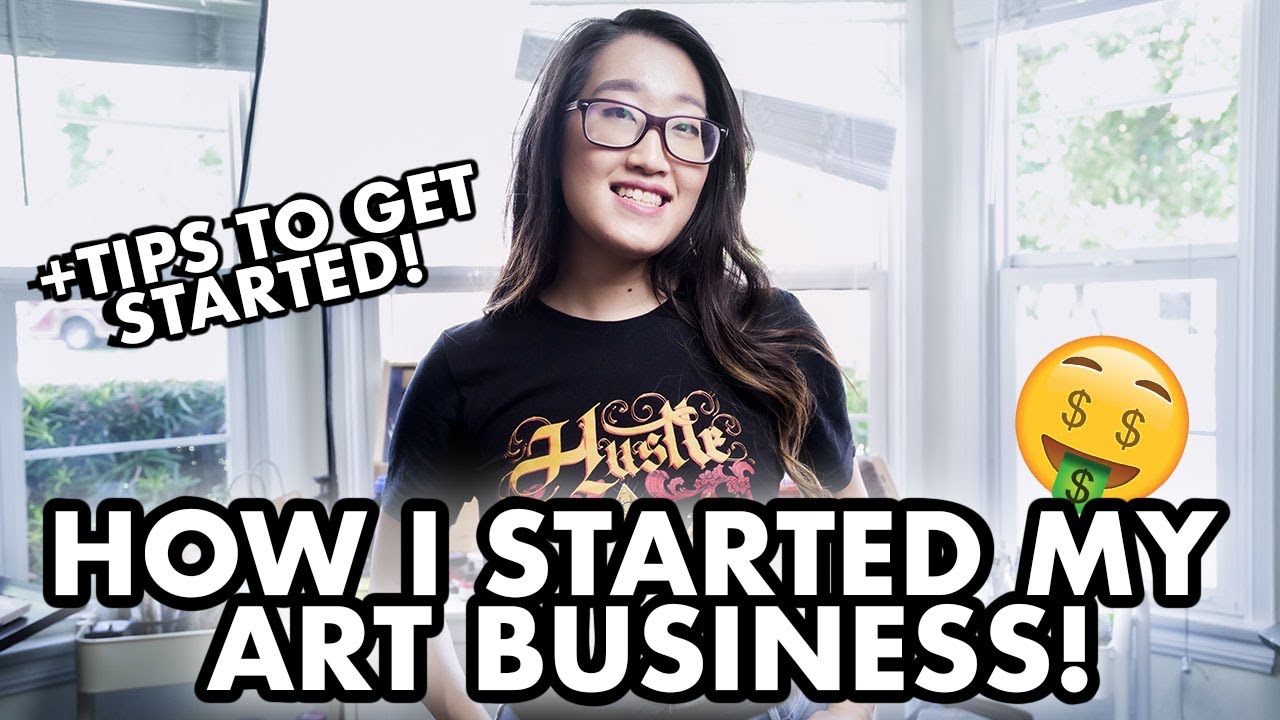 How I Started My Art Business at 21 l How To Start An Art Business and ...