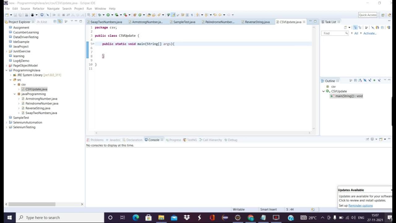 How to edit/update CSV file using Java Tamil Edit a csv file using