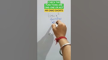 Short trick to check injective mapping | one one function #shorts #oneonefunction #mathshorts #maths