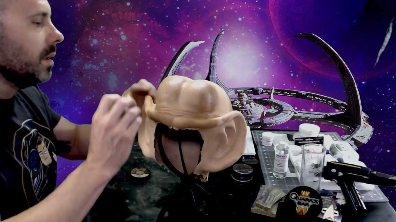 Painting A Ferengi Hot Foam Head And