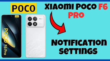 Turn off notifications || How to Disable notifications || Notification settings Xiaomi Poco F6 Pro