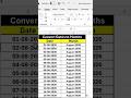 How to Convert Date to Month & Year in Excel 📅