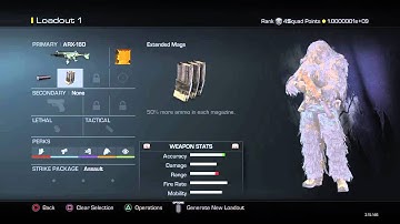 Call of Duty® Ghosts best ARX class set up