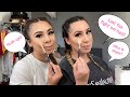 GRWM : sister edition || answering questions