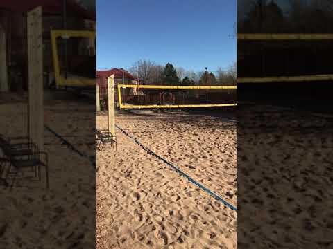 Outdoor Sand Volleyball Court by The Fort Collins Club Colorado