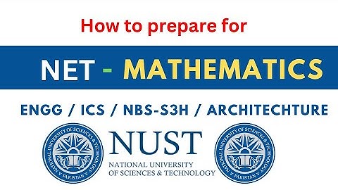 NUST Entry Test || Mathematics Prep || #nust #nustuniversity #nustentrytest #nustnet #netpreparation
