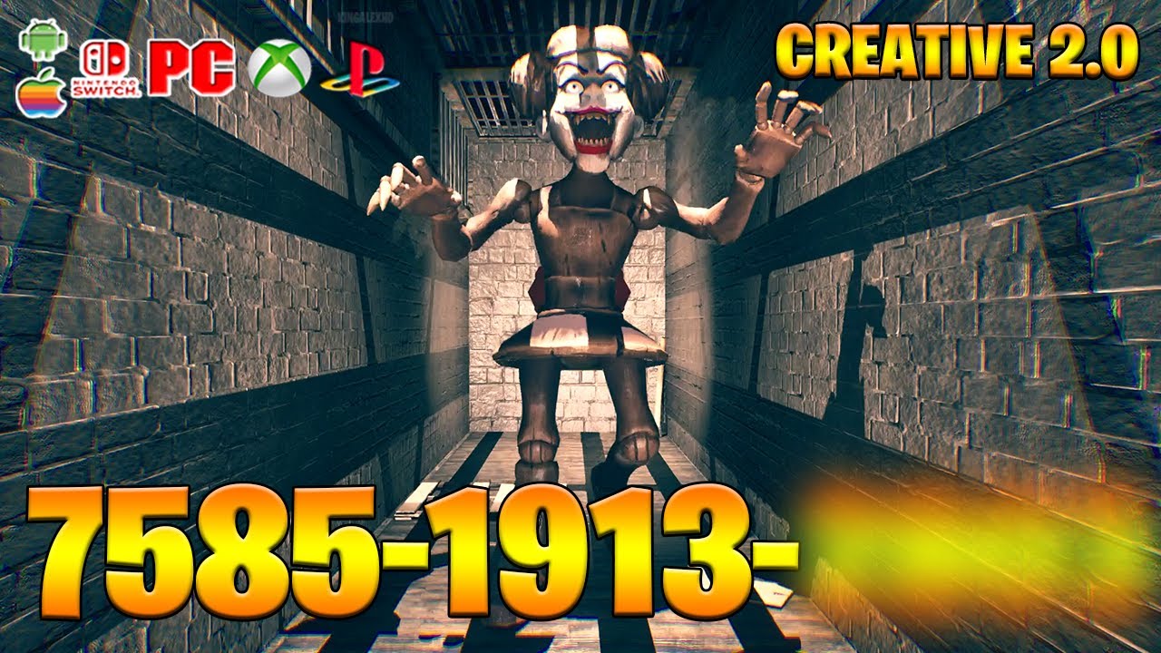 Scary Girl Doll Horror BAD END Map Creative 2.0 Map Code In Fortnite