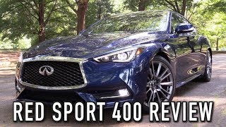 2018 Infiniti Q60 Red Sport 400: Start Up, Test Drive &amp; In Depth Review