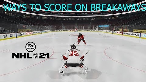 NHL 21 HOW TO SCORE ON BREAKAWAYS!
