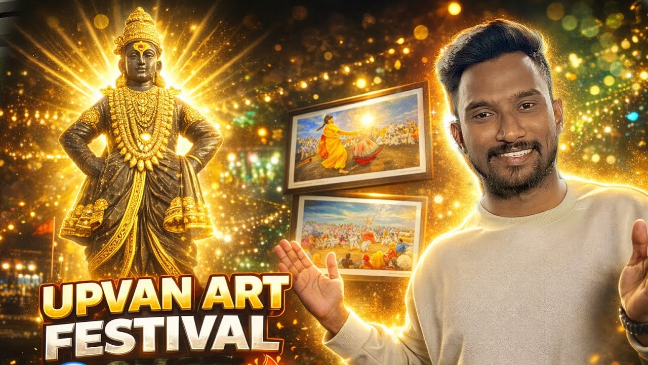 Upvan Art Festival Thane Vlog 🔥 | Art, Culture & Crazy Vibes 😎