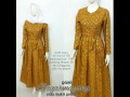 Model Baju Gamis Dari Batik