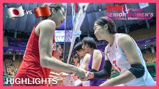 Japan vs china | highlights aug 23 smm avc 20th asian senior women's
volleyball championship 2019 ▶ subscribe, like & comment for more!
◀ ––– ※ subscribe...