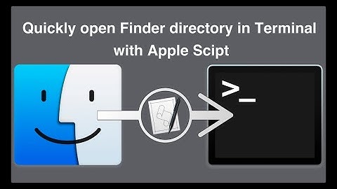 Quickly open a Finder directory in Terminal with AppleScript