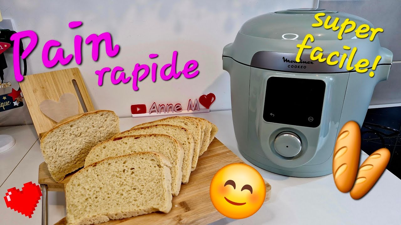 Pain rapide et facile au cookeo!
