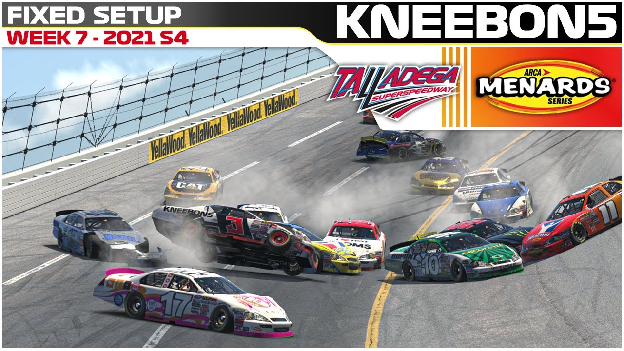 ARCA Series Talladega Superspeedway iRacing eNASCAR YouTube