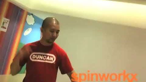 Spinner Fringe Division: 1A Compulsories - Eli Hops (3 Hops, Hands must Touch in between Hops)