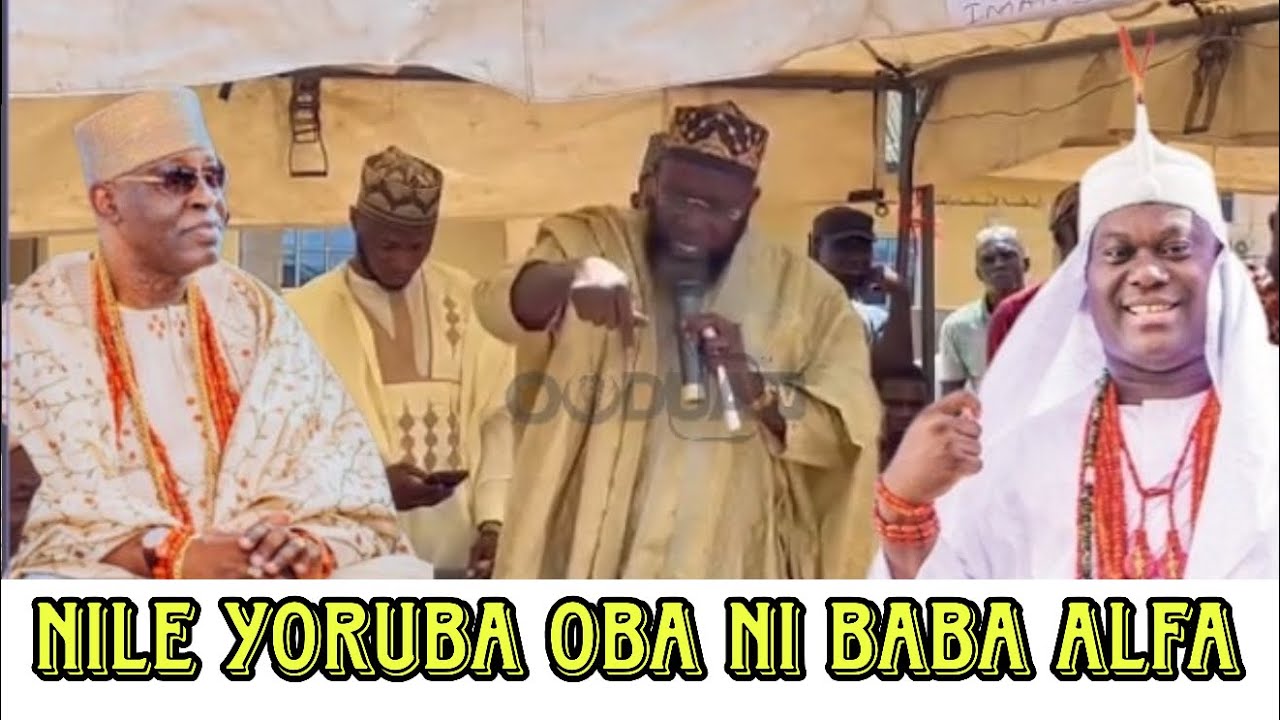 Oba ni identity ati olórí wa nile Yoruba - Alfa Akeugbagold tun fi mule wipe, ọba ni baba Alfa..