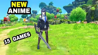 Top 15 NEW ANIME GAMES Mobile High Graphic & Best New game anime android & iOS (You must Play) screenshot 4