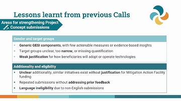 Webinar Call for Projects 2026 lessons learnt and common pitfalls for the Concept Phase