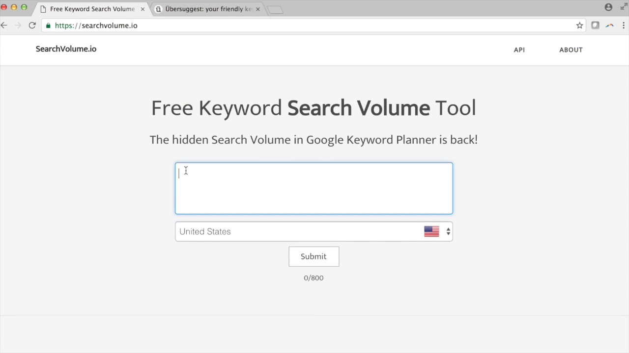 Free Keyword Search Volume Tool Bulk 1000s Of Keywords For