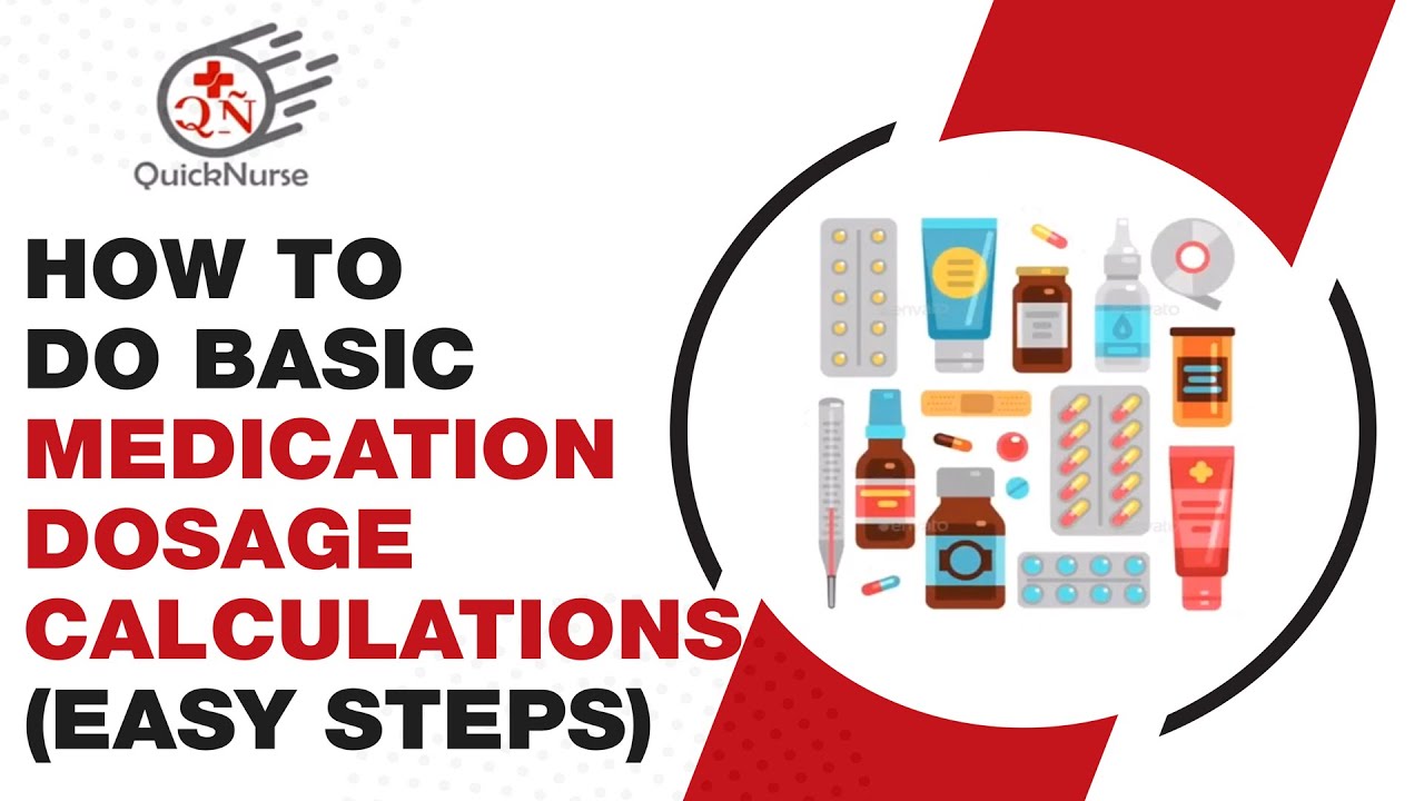 How to do basic medication dosage calculations (Easy Steps) - YouTube