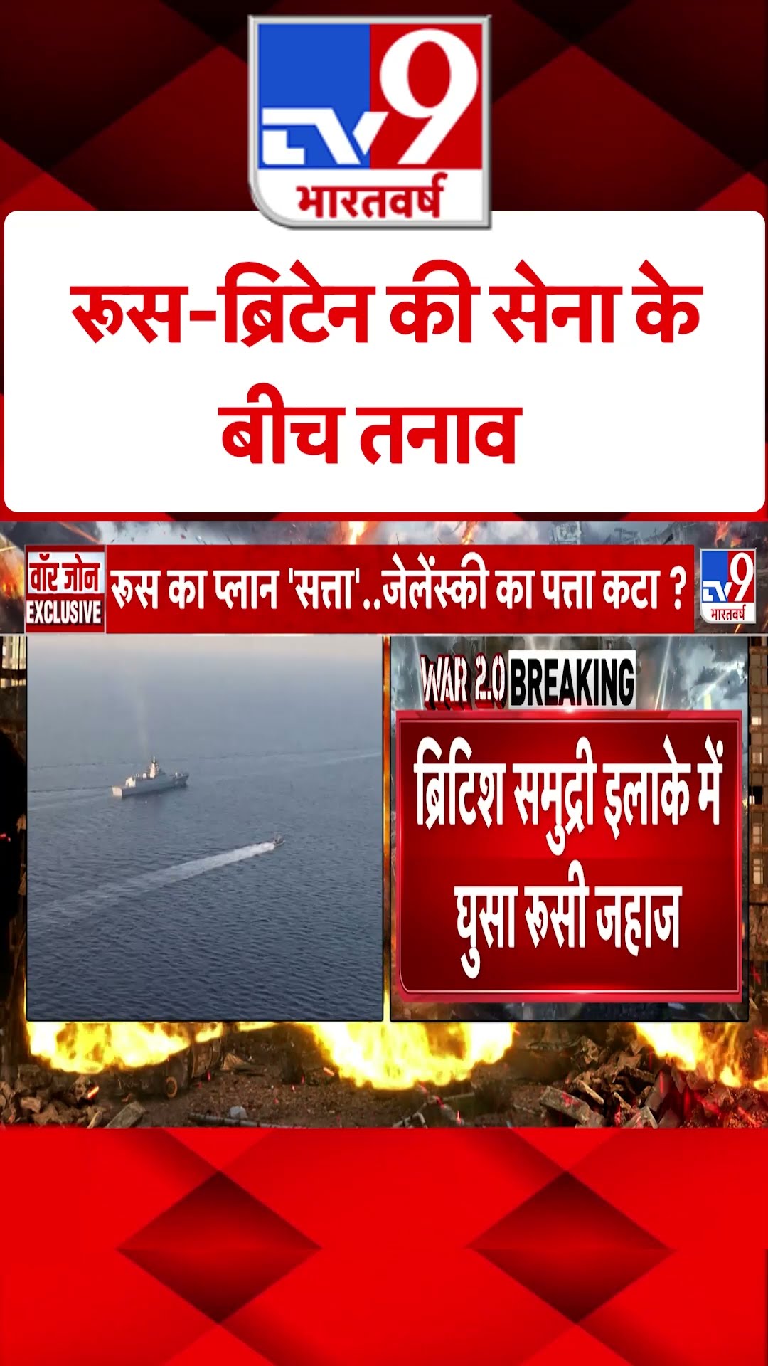 Russia-UK army की सेना के बीच तनाव#tv9shorts